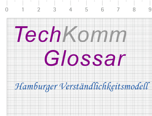 TechKommGlossar – Hamburger Verständlichkeitsmodell