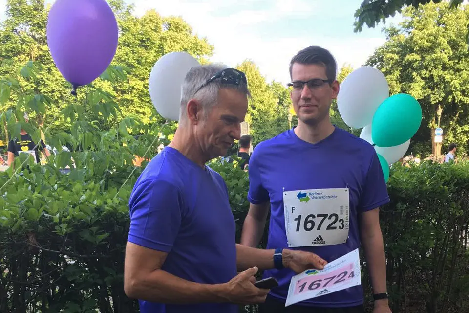 Vorbereitungen vor dem Start
