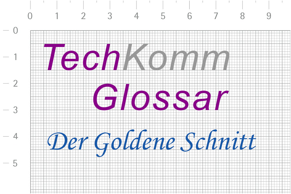 TechKomm Glossar Der Goldene Schnitt
