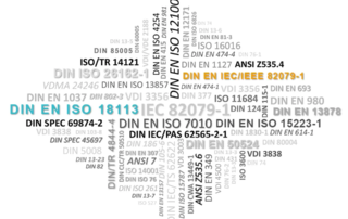 Normen und Richtlinien Technische Dokumentation DIN EN IEC/IEEE 82079-1, DIN EN ISO 18113